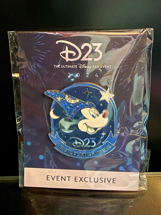Disney Other - 2024 Disney D23 EXPO Exclusive Gold Member Mickey Pin